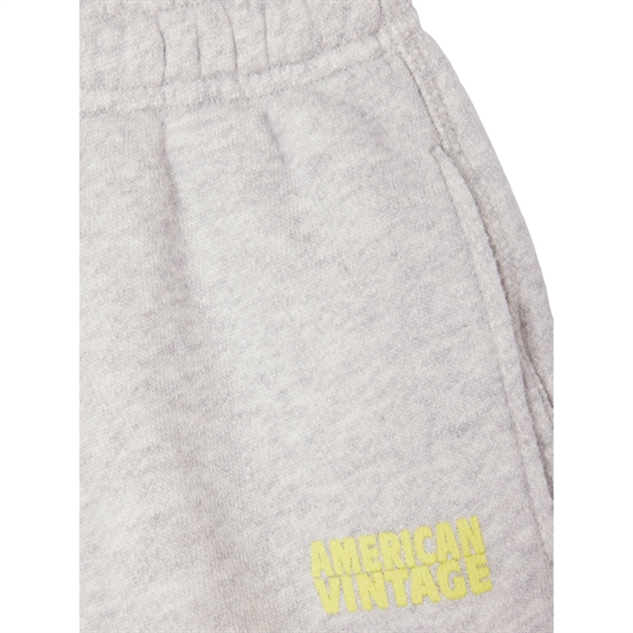 American Vintage Shorts Polaire Chine 2