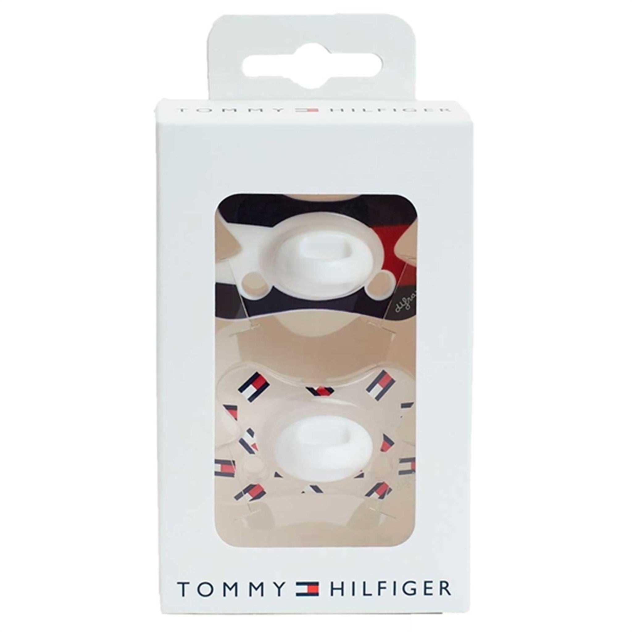 Tommy Hilfiger Baby Unisex Dummies 2-pack Pacifier White 3