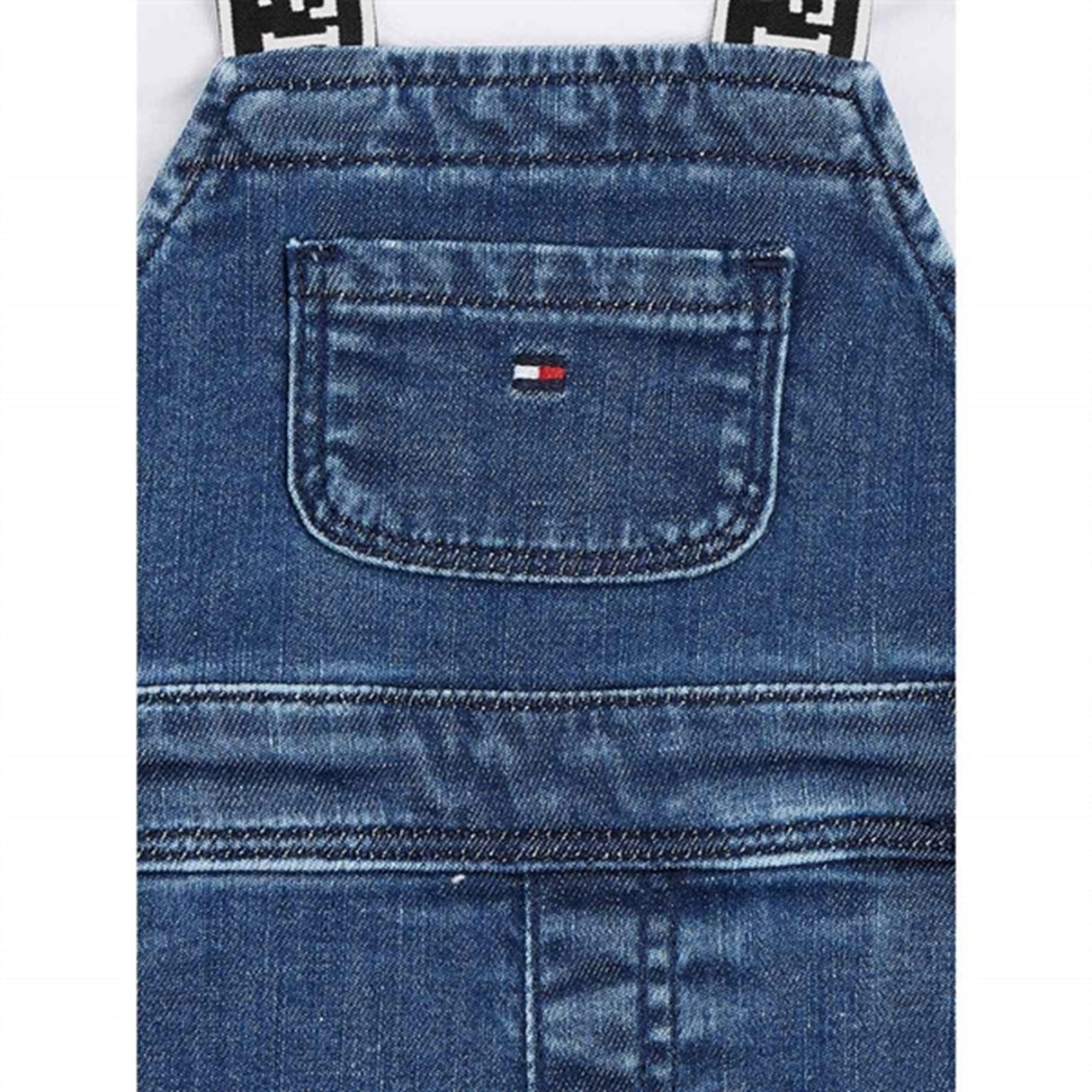 Tommy Hilfiger Baby Denim Dungaree Set Denim Medium 3