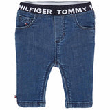 Tommy Hilfiger Baby Monotype Denim Pants Denim Medium