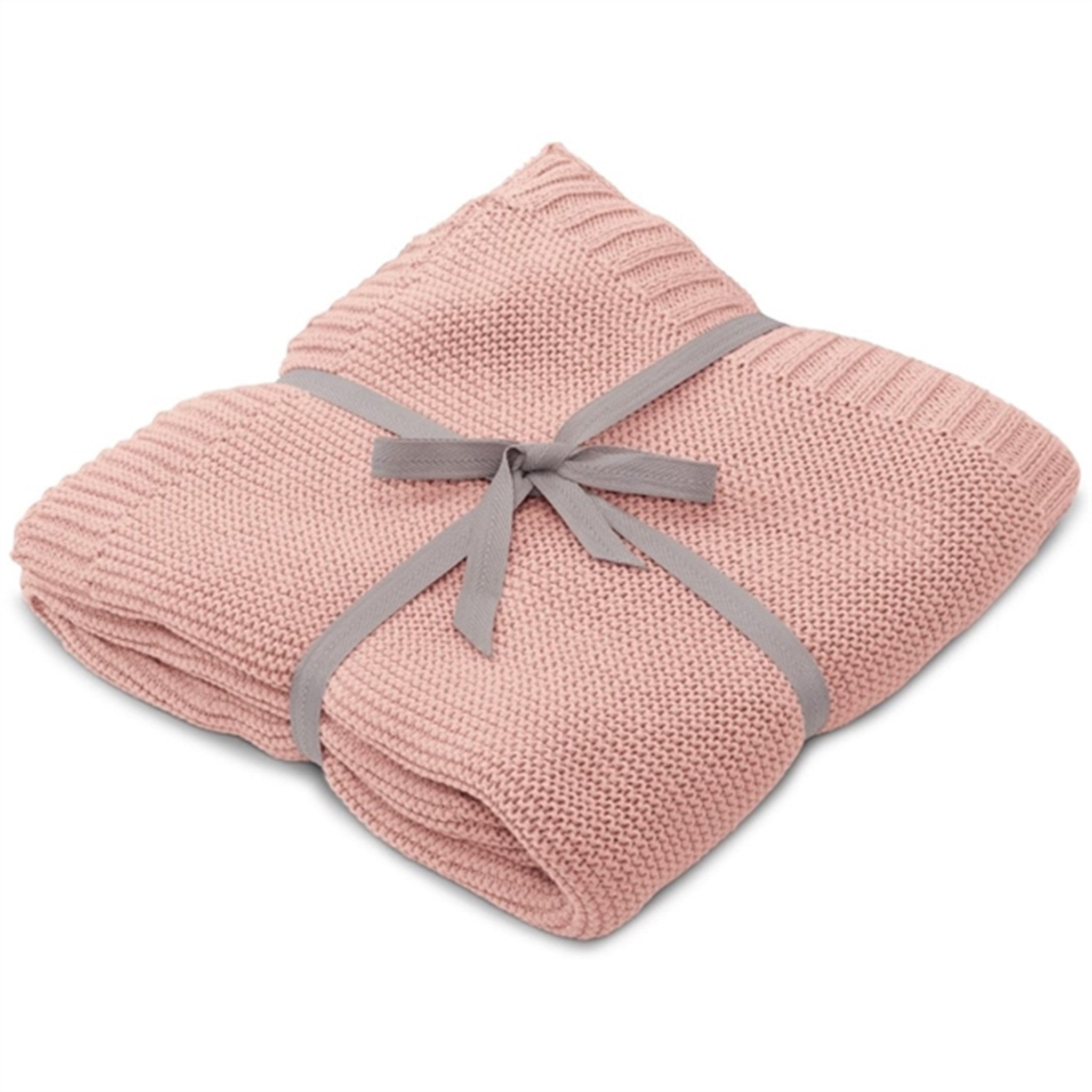 Vanilla COPENHAGEN Knitted Blanket Misty Rose