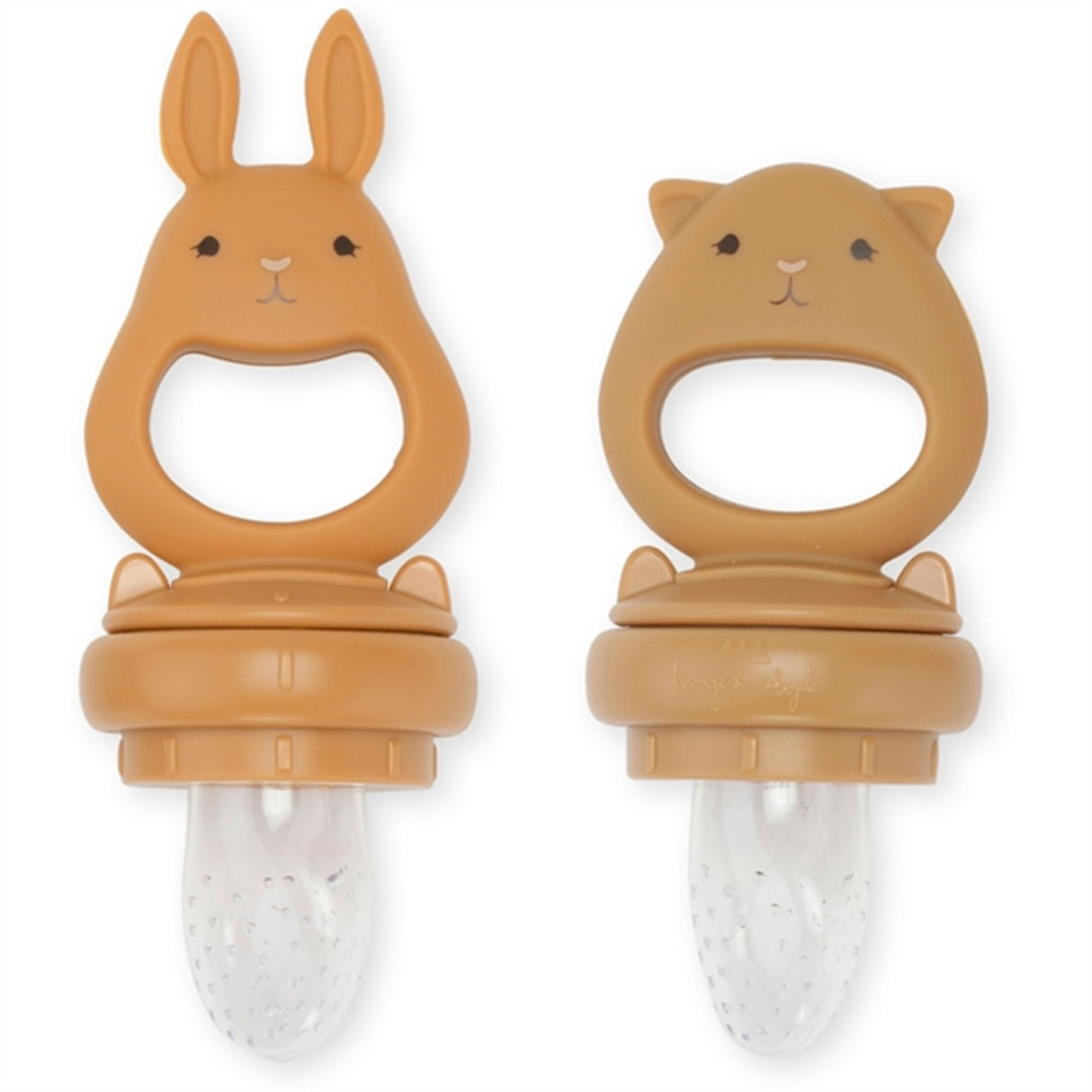 Konges Sløjd Fruit Feeding Pacifier 2-pack Almond/Terracotta