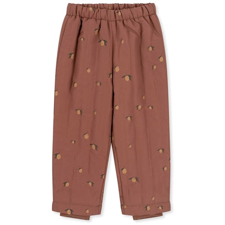 Konges Sløjd Stormy Termo Pants Brown Lemon