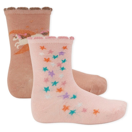 Konges Sløjd Jacquard Socks 2-pack Unicorn