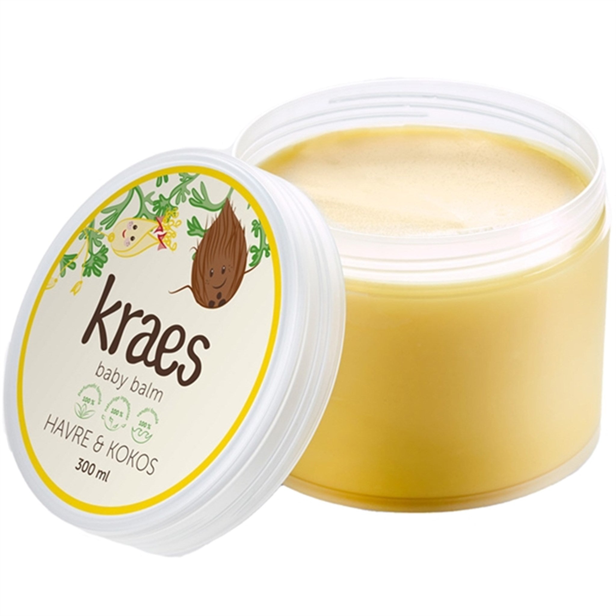Kraes Baby Balm Oat/Coconut 300 ml