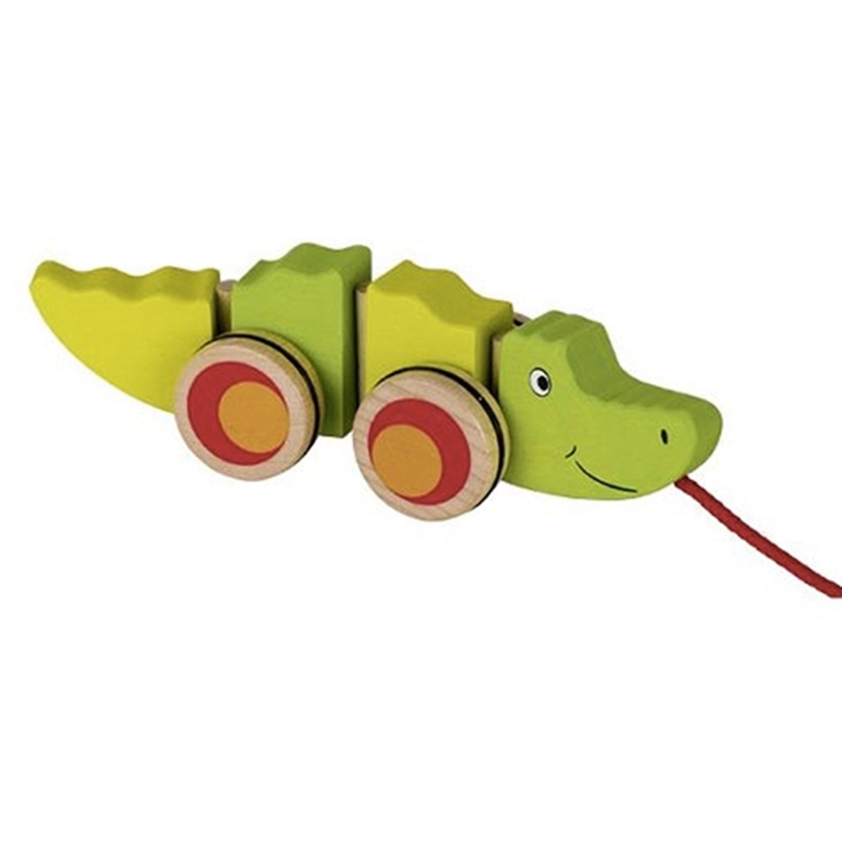 Goki Pull Along Animal - Crocodile