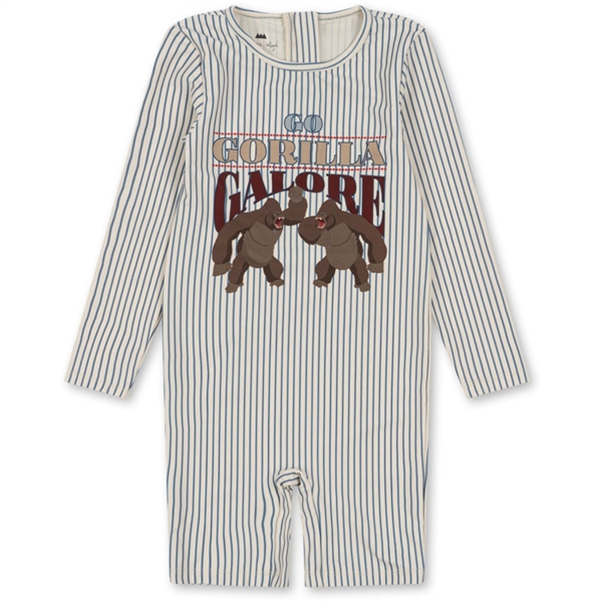 Konges Sløjd Aster UV Onesie Stripe Bluie