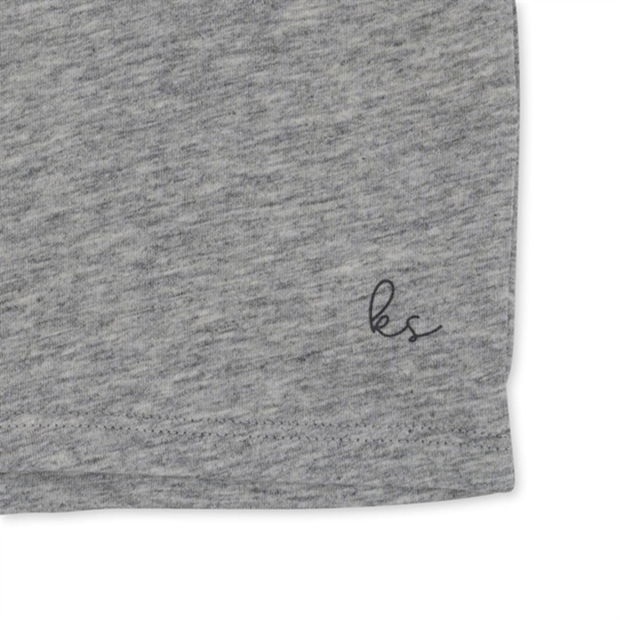 Konges Sløjd Grey Melange Famo T-shirt 3