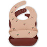 Konges Sløjd Cherry/Mocca Silicone BIB