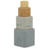 Konges Sløjd Silicone Stacking Tower Quarry Blue Mix