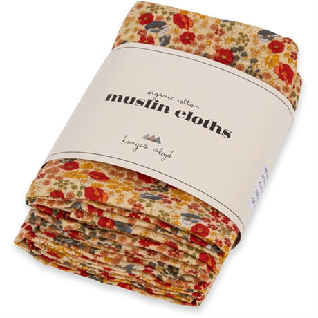 Konges Sløjd Muslin Cloths 3-pack Villetta