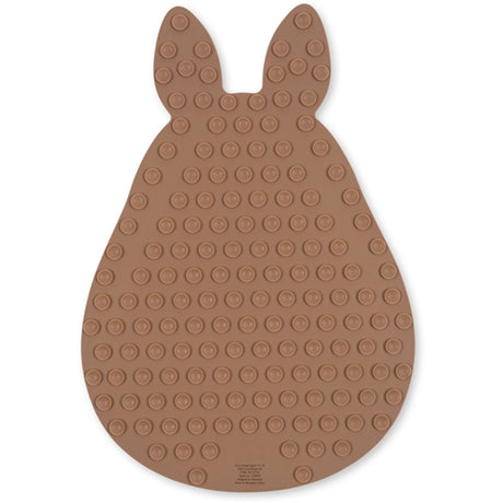 Konges Sløjd Bath Mat Silicone Bunny Blush 2