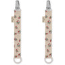 Konges Sløjd Pacifier Strap 2-pack Fleur Tricolore