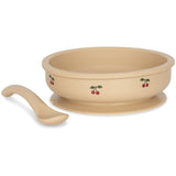 Konges Sløjd Cherry Silicone set with bowl and Spoon