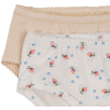 Konges Sløjd Brise Dé Été White/Nouvelle Peach Basic 2-Pack Underpants 2