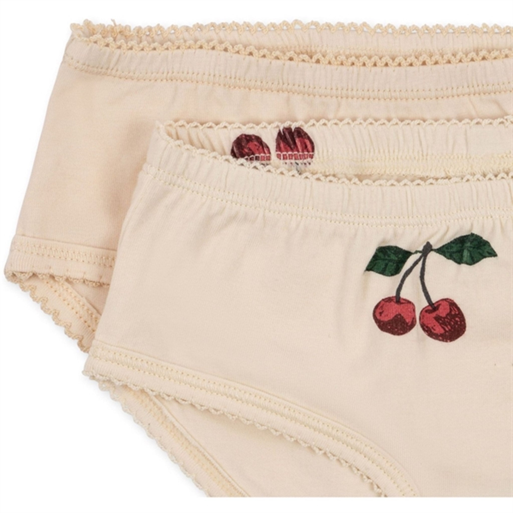 Konges Sløjd Ma Grande Cerise/Nouvelle Peach Basic 2-Pack Underpants 2