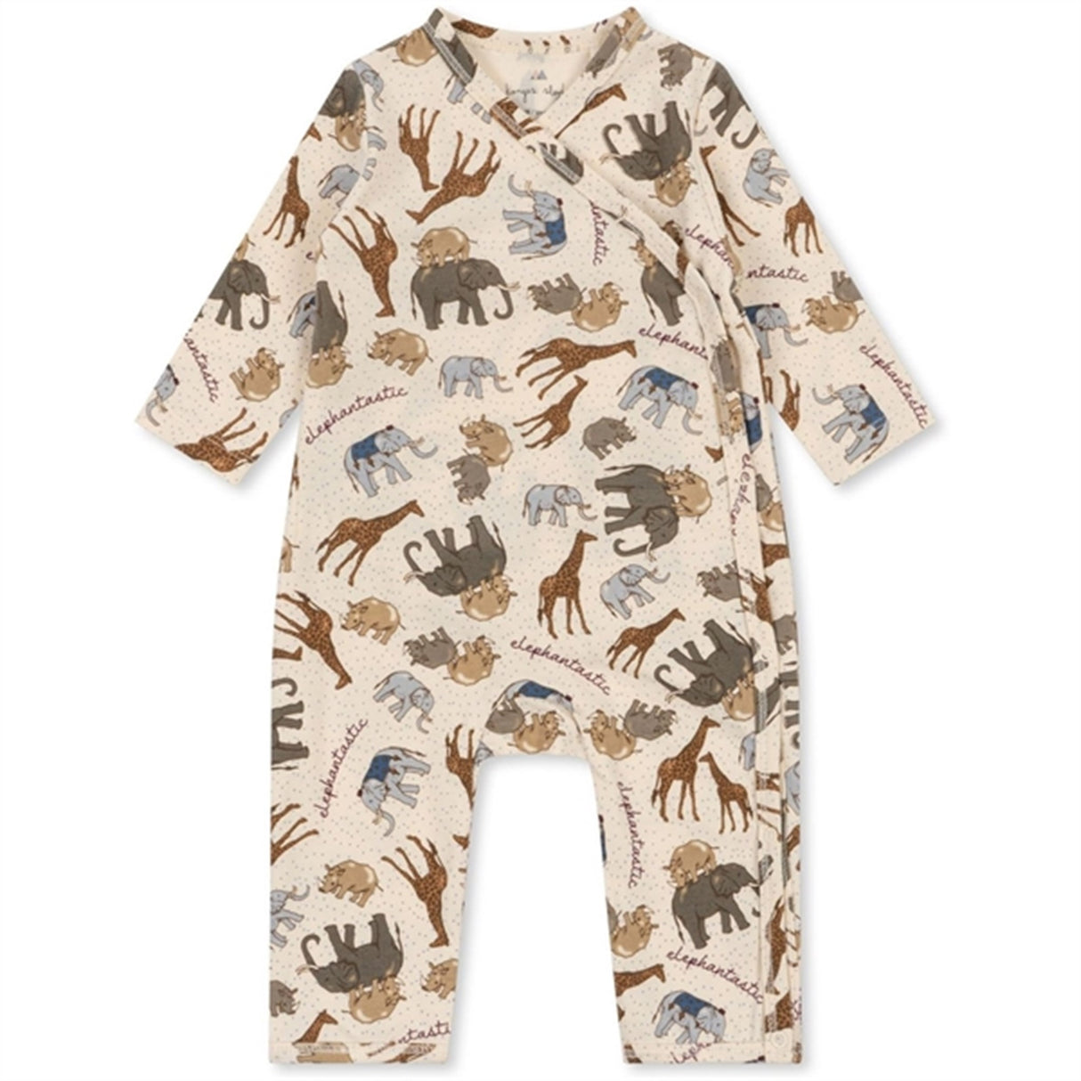 Konges Sløjd Elephantastic Basic Newborn Onesie