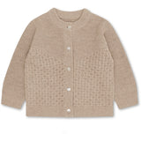 Konges Sløjd Creme Harri Knit Wool Cardigan