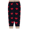 Konges Sløjd Navy Heart Lapis Knit Pants