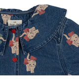 Konges Sløjd Kitty Bow Magot Denim Shirt 5