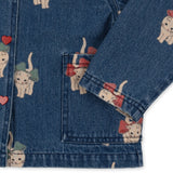 Konges Sløjd Kitty Bow Magot Denim Shirt 4