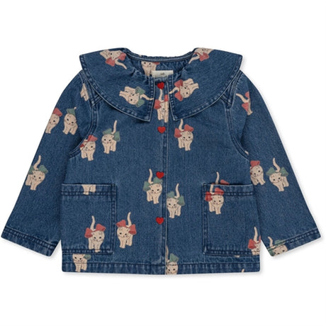 Konges Sløjd Kitty Bow Magot Denim Shirt