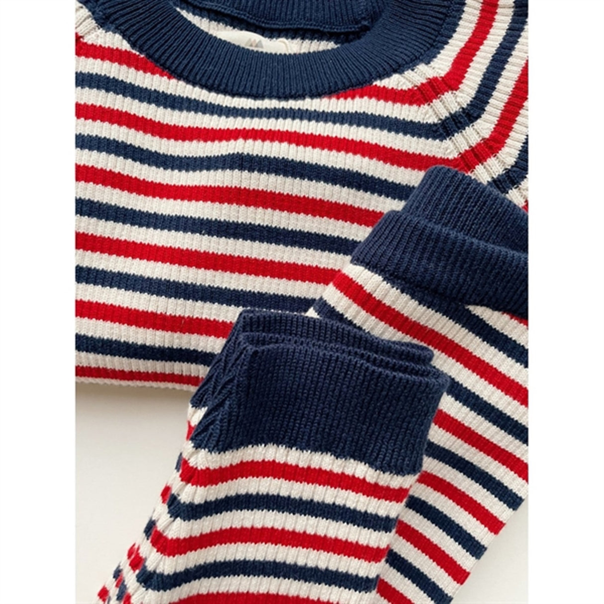 Konges Sløjd Navy Stripe Meo Knitted Blouse 5