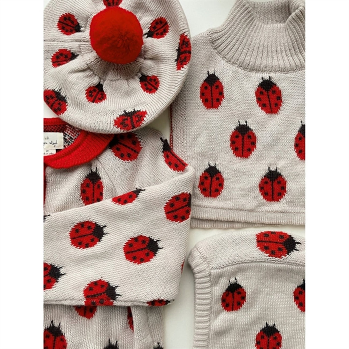 Konges Sløjd Ladybug Belou Knit Wool Cardigan 4