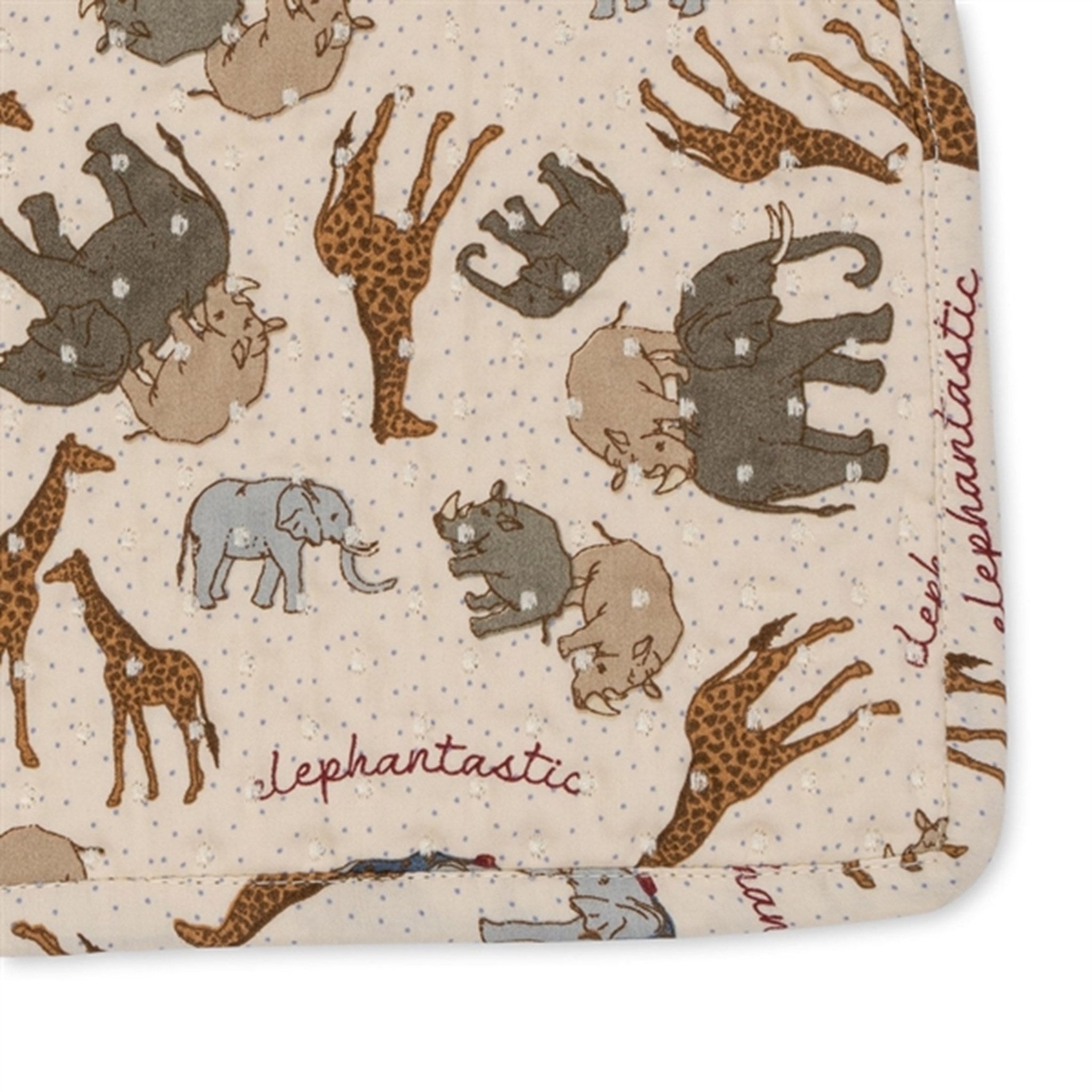 Konges Sløjd Elephantastic Quilted Bed Pocket 4