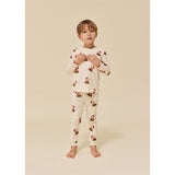 Konges Sløjd Christmas Teddy Basic Blouse/Pants Set