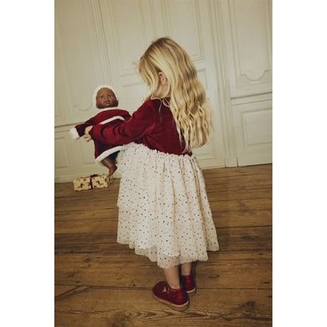 Konges Sløjd Doll Christmass Dress Jolly Red