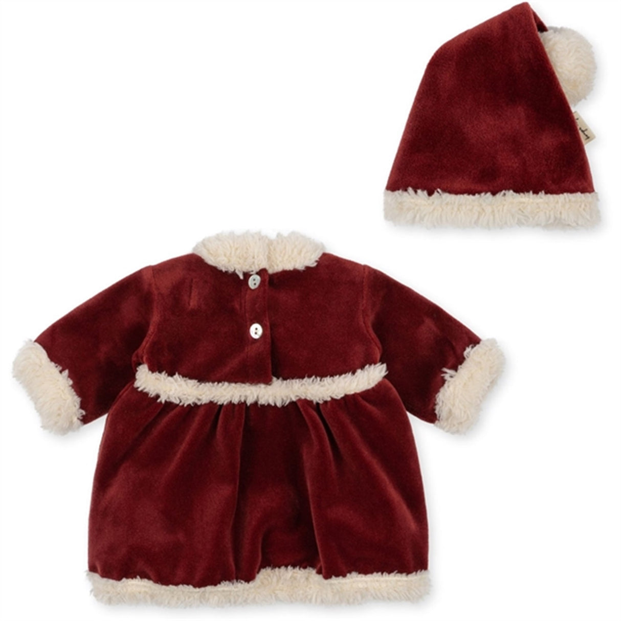 Konges Sløjd Doll Christmass Dress Jolly Red