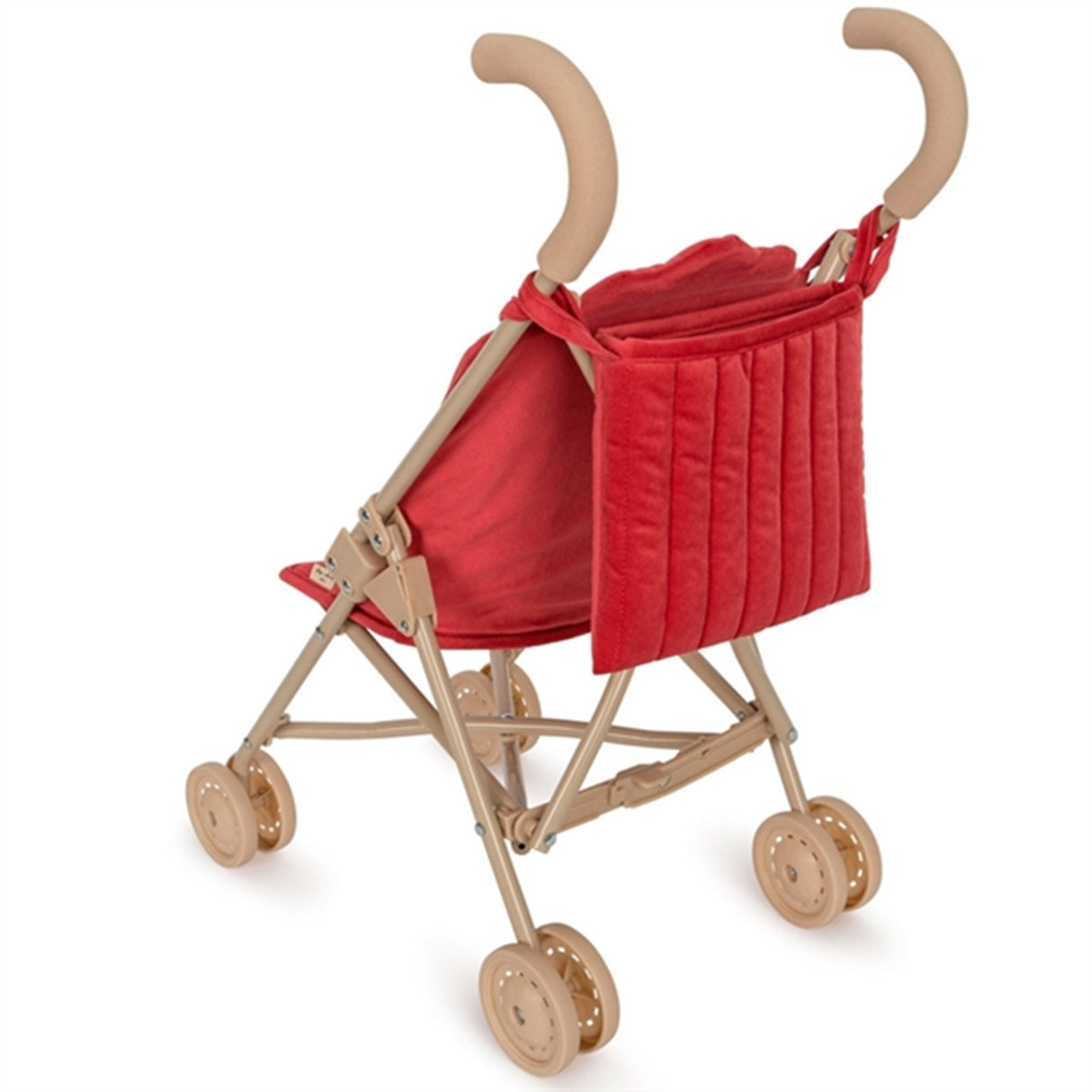 Konges Sløjd Doll Stroller Corduroy Red