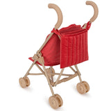 Konges Sløjd Doll Stroller Corduroy Red