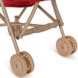 Konges Sløjd Doll Stroller Corduroy Red