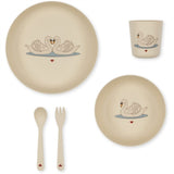 Konges Sløjd Dinner Set Swan