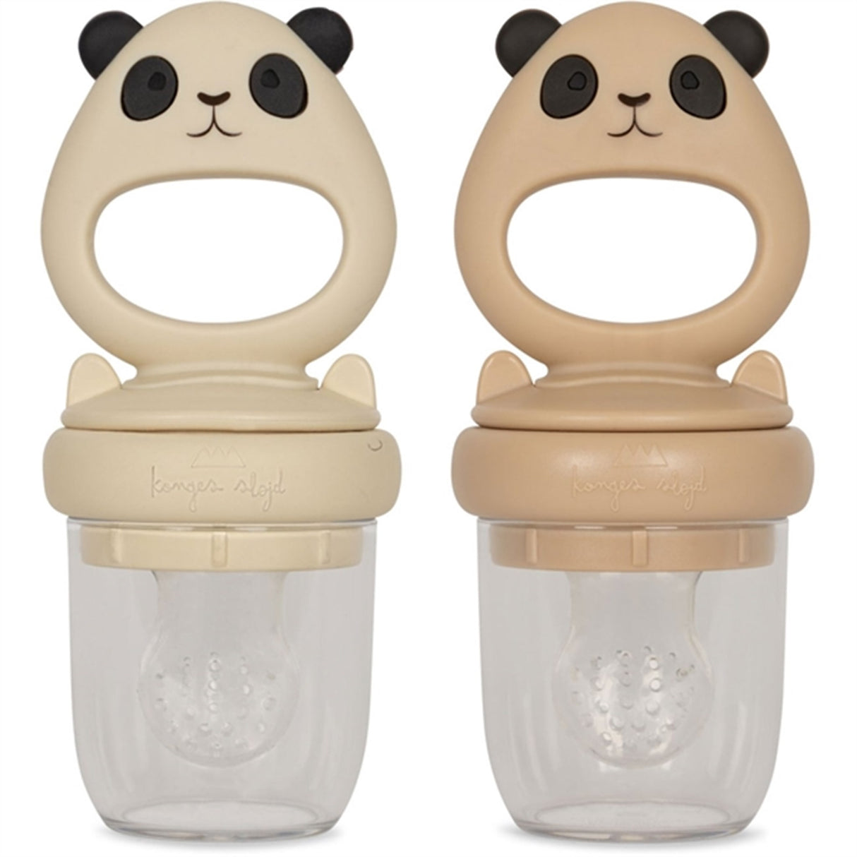 Konges Sløjd Silikone Frugt Feeding Pacifier Panda Shell Mix