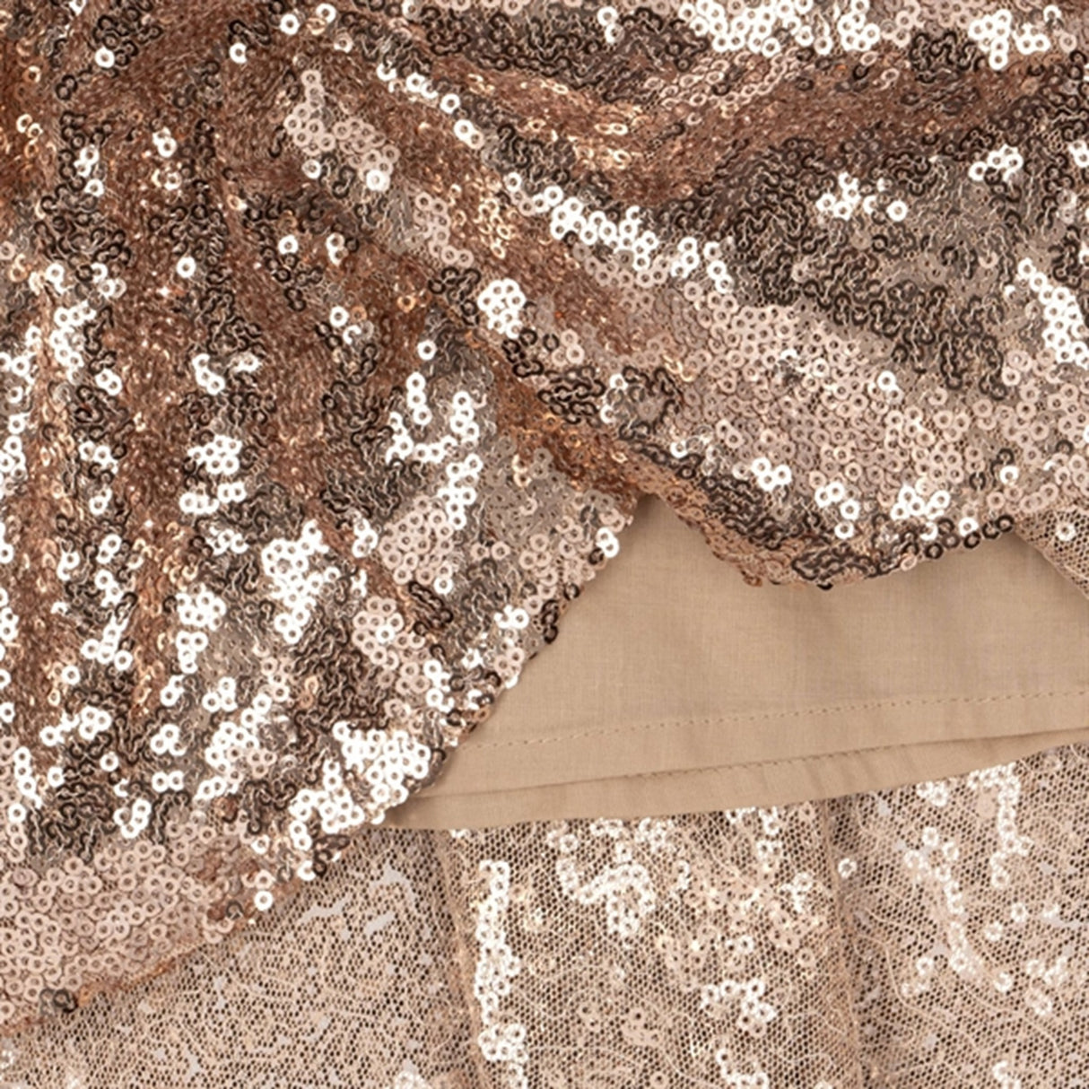 Konges Sløjd Gold Blush Starla Sequin Dress 8