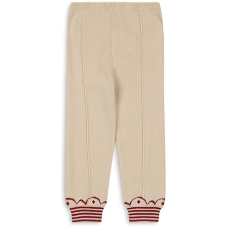 Konges Sløjd Off White Whamie Knit Pants