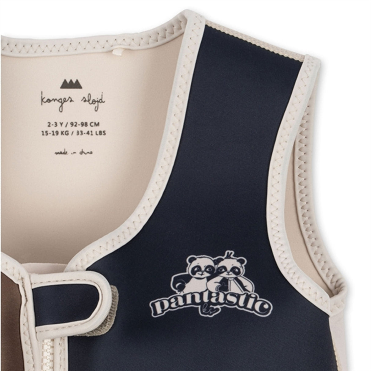 Konges Sløjd Neoprene Frill Float Vest Panda 3