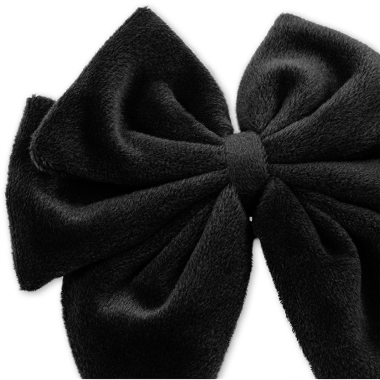 Konges Sløjd Velvet Bowtie Hair Clip Black 3