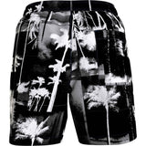 Calvin Klein Medium Drawstring Swim Shorts Ck Palm Black Aop 5