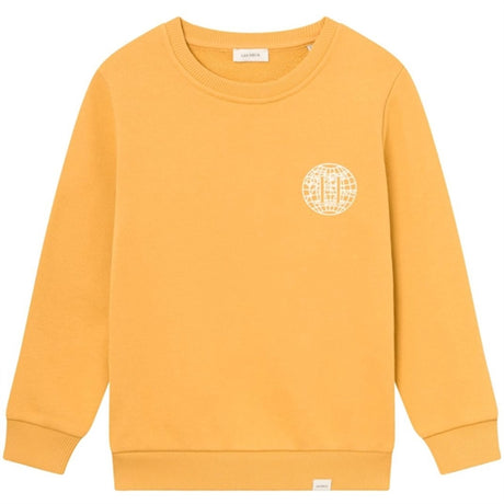 Les Deux Kids Mustard Yellow/Ivory Globe Sweatshirt