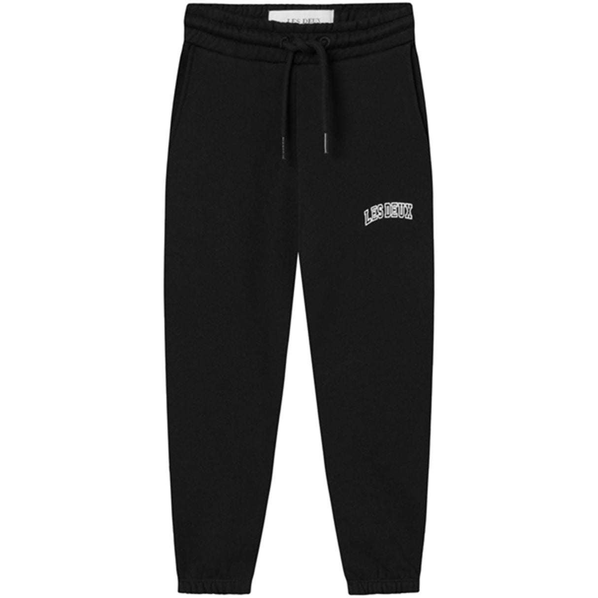 Les Deux Kids Black/Ivory Blake Sweatpants 2.0