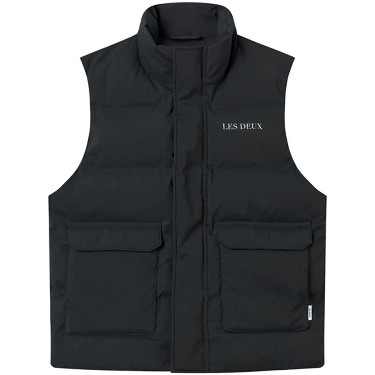 Les Deux Kids Black Maddox Puffer Vest