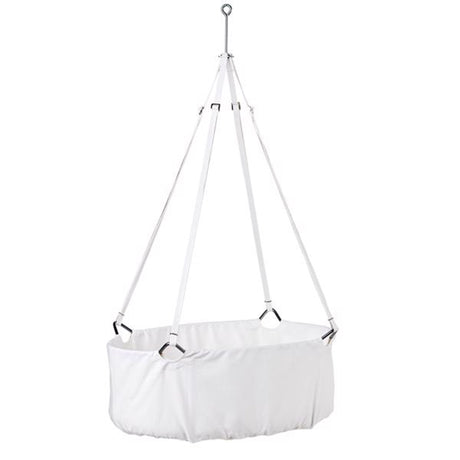 Leander Cradle w. Matress White