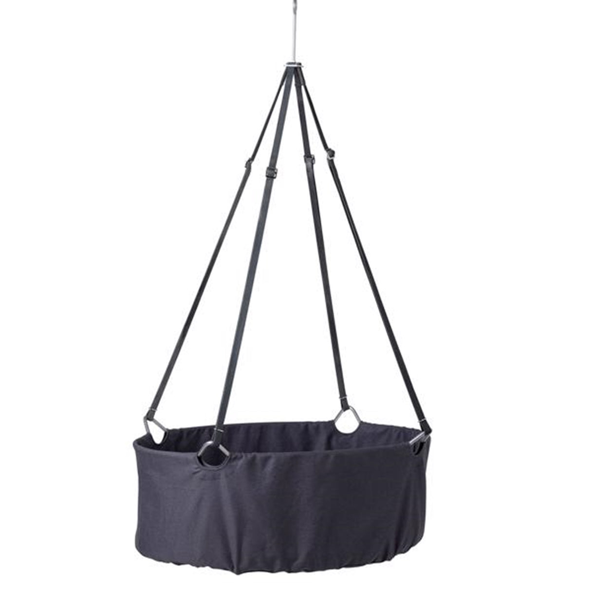 Leander Cradle w. Matress Grey