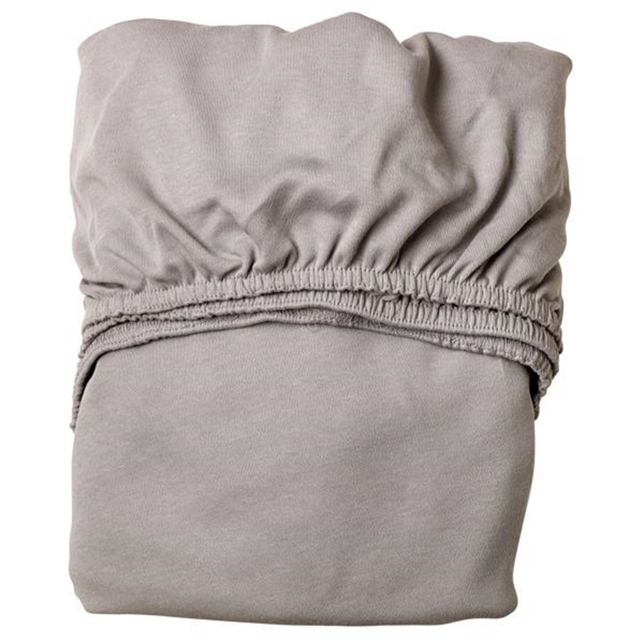 Leander Baby Cot Sheet 2-pack Light Grey