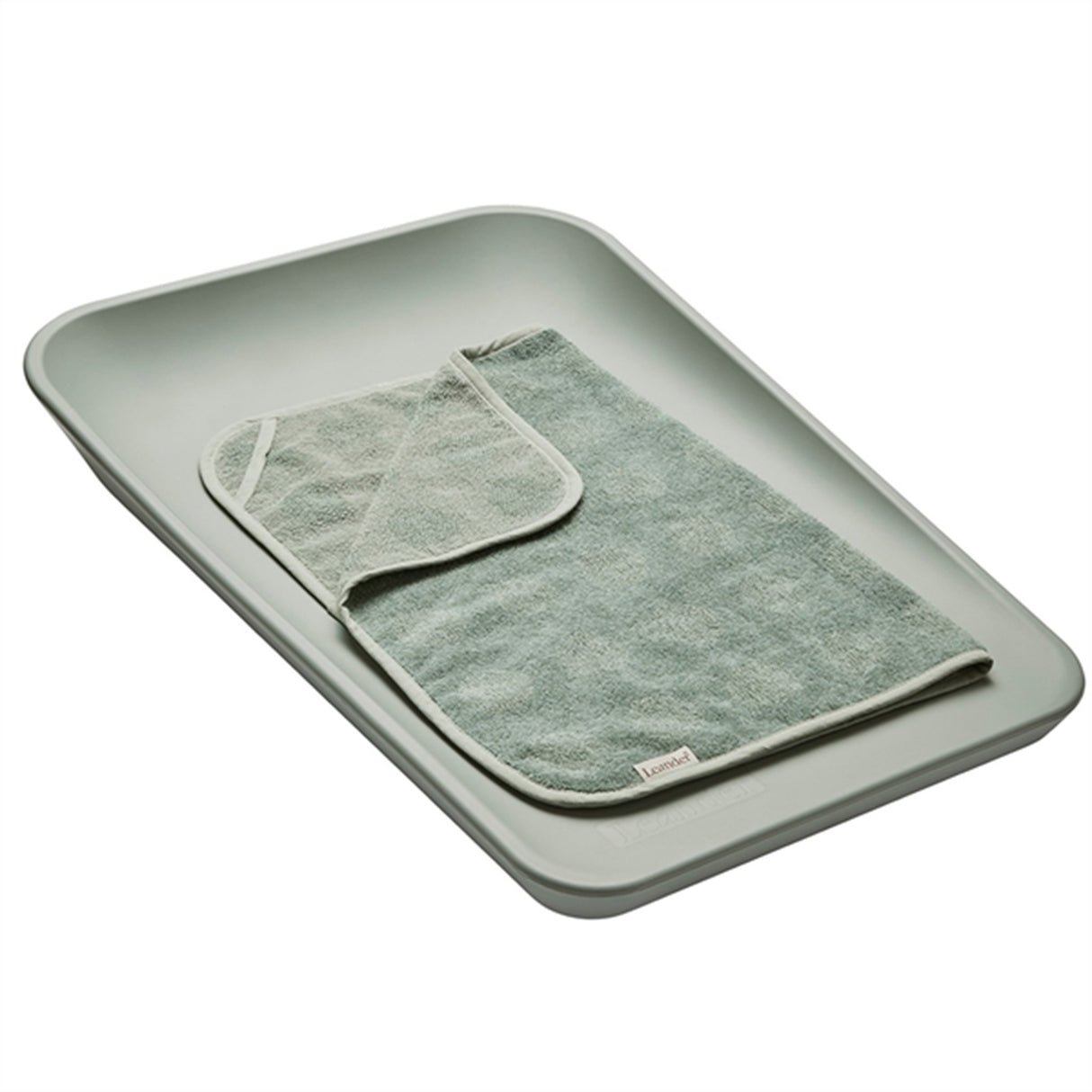 Leander Top For Changing Mat Sage Green 2