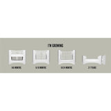 Leander Baby Cot without Matress White